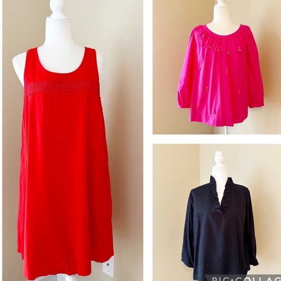 Crown & Ivy Bundle of Three Items! 1 Dress and 2 Tops - Large - Picture 1 of 16